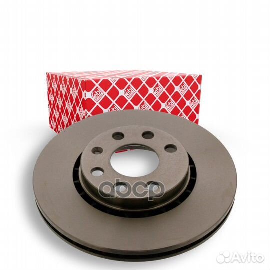 Диск тормозной перед прав/лев 05185 Febi