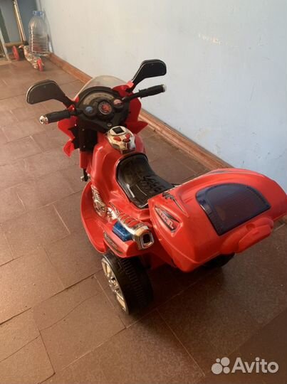 Детский мотоцикл на аккумуляторе бу