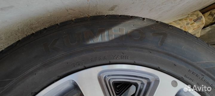 Комплект диски R17 и шины на KIA Sportage 3