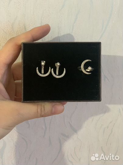 Серебряные серьги