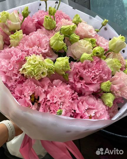 Эустома букет доставка Сочи