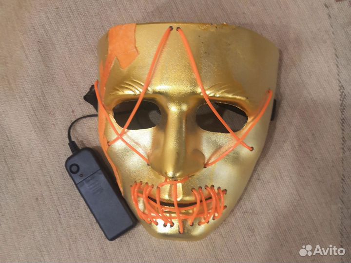 Светящеяся детская маска