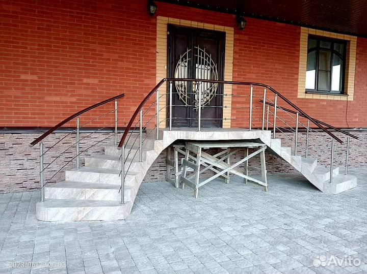 Перила из нержавеющей стали