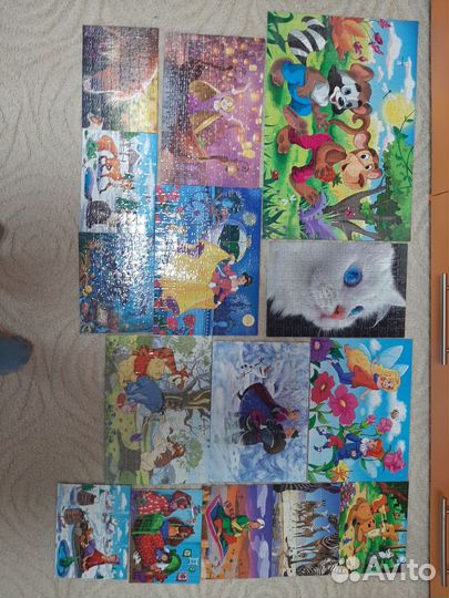 Собранные пазлы