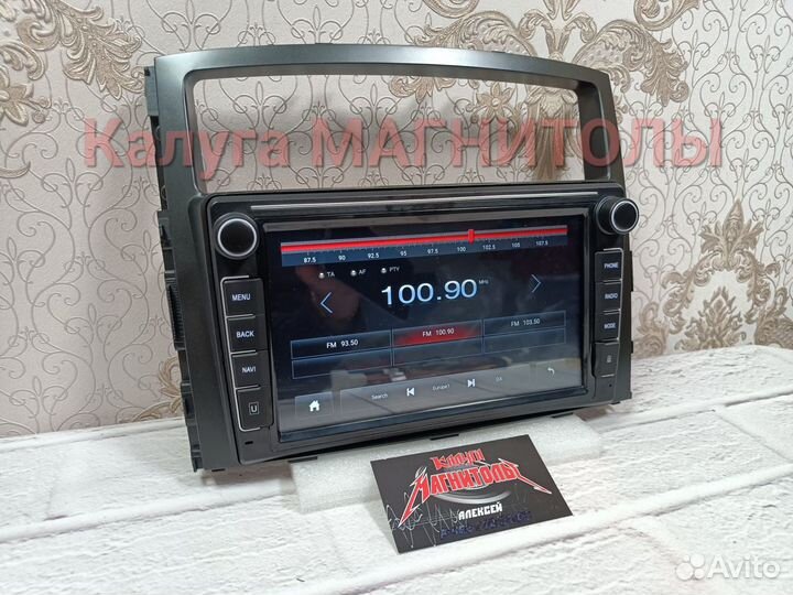 Магнитола Mitsubishi Pajero 4 android новая