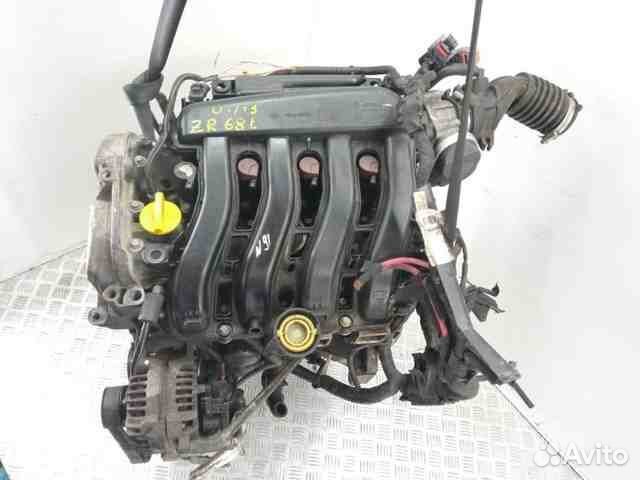 Двигатель renault clio 3 (2005 - 2012) k4m a804 d0