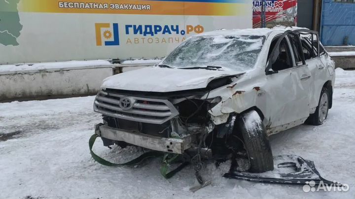 Пол багажника левый Toyota Highlander 2 (XU40) 584