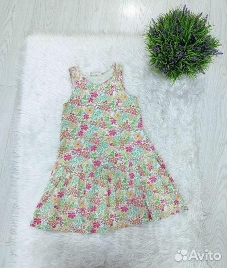 Фирменные летние платья девочки 122-128 см