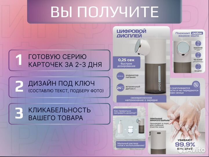 Дизайн карточек товаров