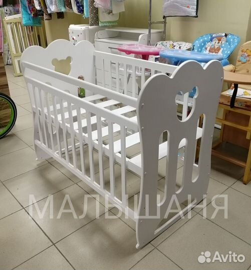 Кроватка для новорожденных Teddy
