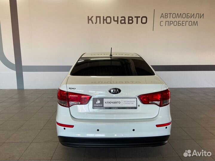 Kia Rio 1.6 AT, 2016, 85 800 км