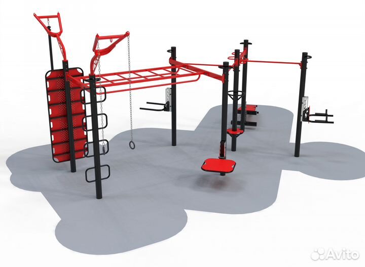 Уличный спортивный комплекс