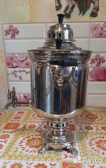 Самовар угольный старинный