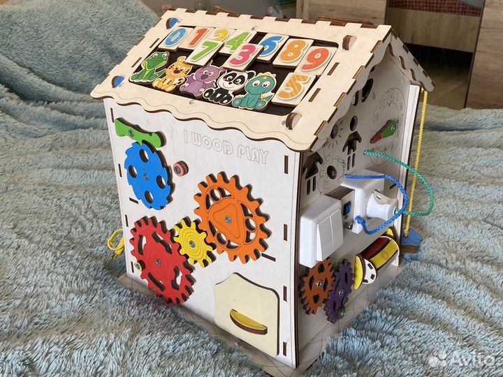 Бизиборд домик бизидом