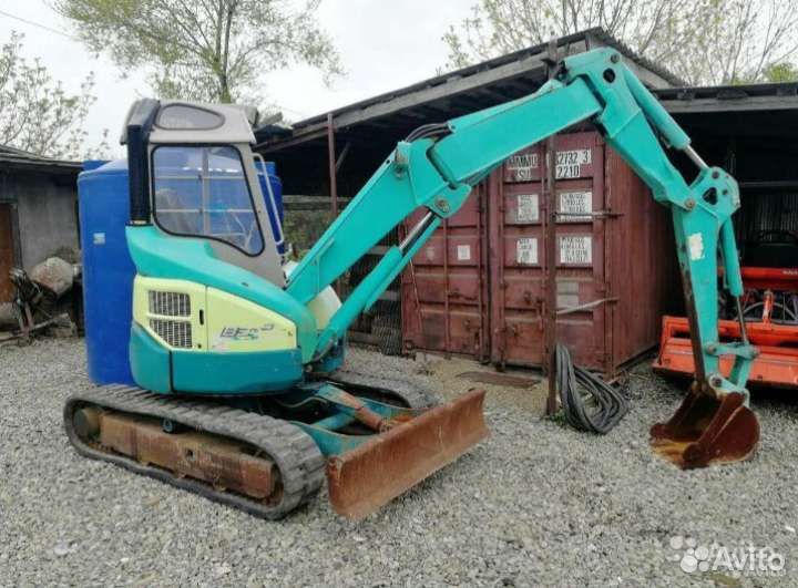 Экскаватор Мини-экскаватор. Ямобур