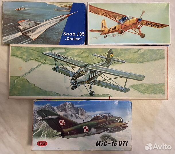 Сборные модели самолетов 1 72