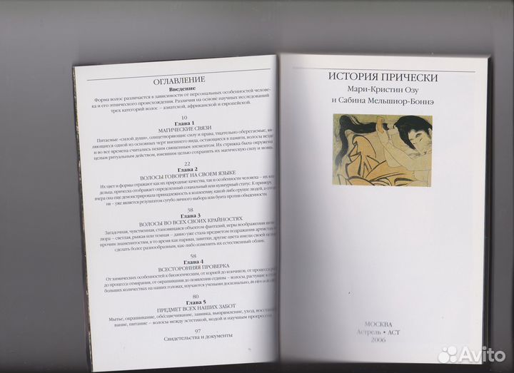 Книги: История прически; Гид по стилю