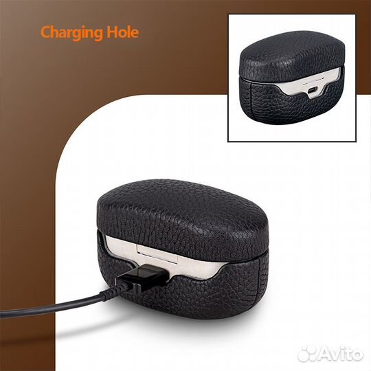 Кожаный чехол для Sony WF-1000XM4 (Новый)