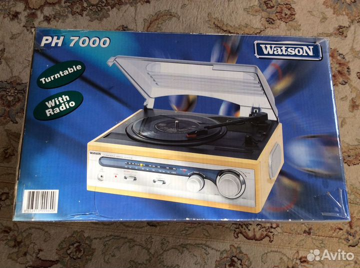Watson PH 7000 Проигрыватель с радио