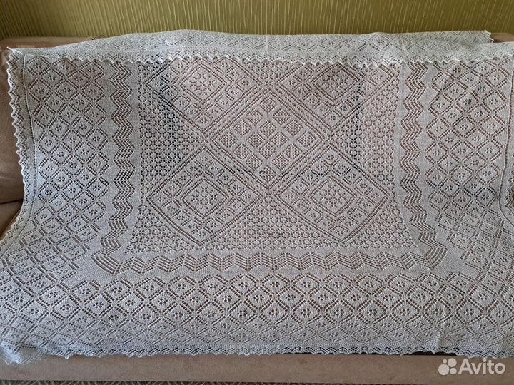 Пуховая паутинка. Ажурный пуховый платок