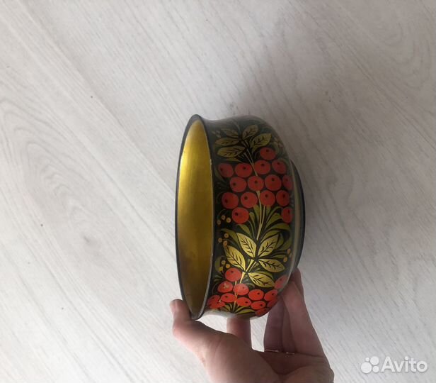 Деревянная посуда Хохлома