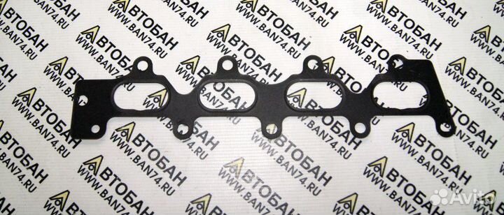 Прокладка впускного коллектора 16v Логан (16), Сандеро (16), Дастер (1.6 -15), Ларгус, Альмера, Терр