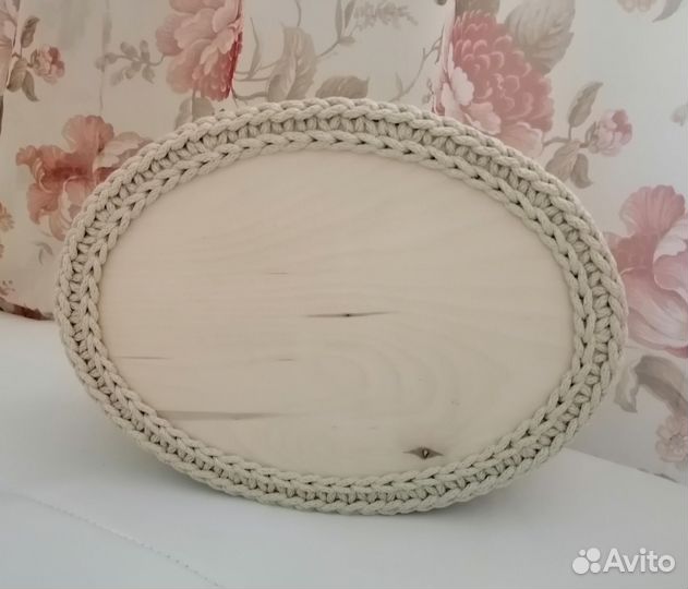 Корзинка вязаная