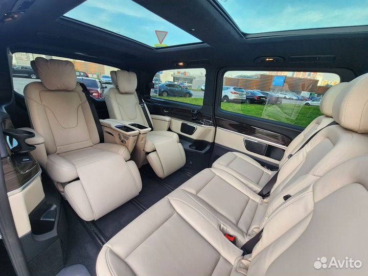 Аренда Mercedes V-class AMG 2023 год с водителем