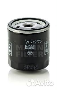 Фильтр масляный 'W712/75 mann-filter