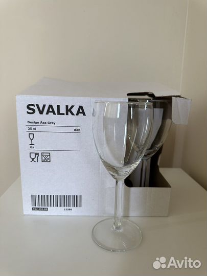 Бокалы IKEA svalka