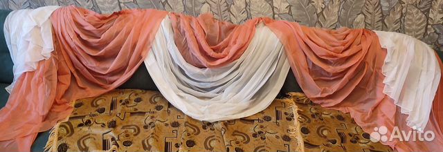 Тюль с ламбрекеном