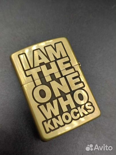 Зажигалка Zippo - Heisenberg's Crystal Blue