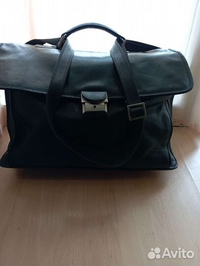 Мужской кожаный портфель