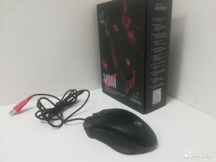 Мышь Проводная A4Tech Bloody V9M