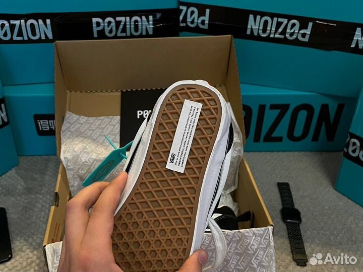 Кеды Vans knu skool дутыши оригинал Пойзон