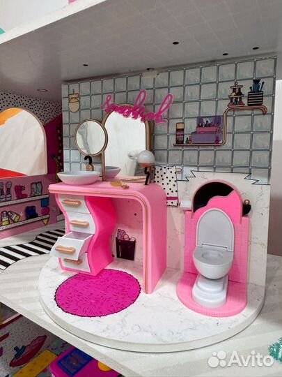 Домик для кукол lol большой