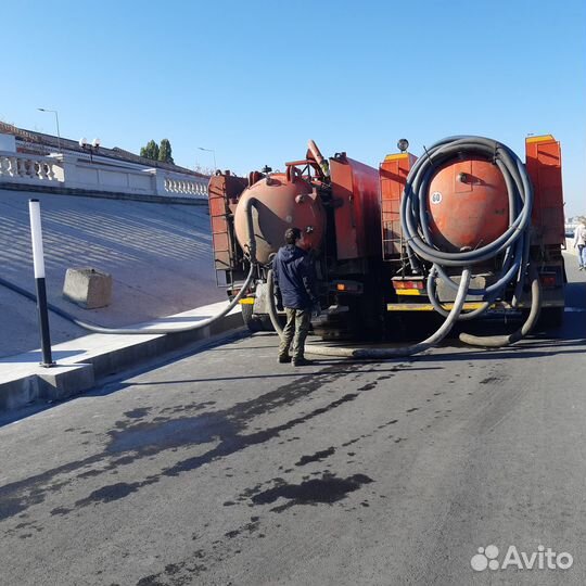 Прочистка канализации.Устранение засора