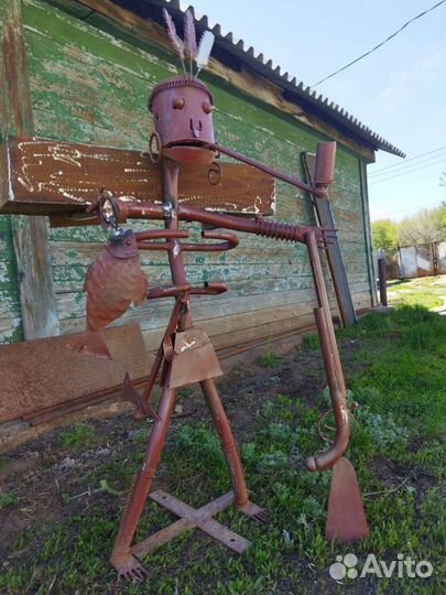 Мангал, цветочница