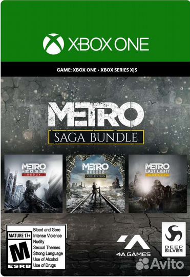 Metro Saga Bundle Xbox one