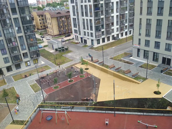 1-к. квартира, 43 м², 6/25 эт.