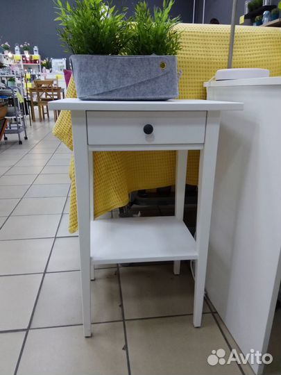 Тумба Хемнэс белая новая IKEA Икеа