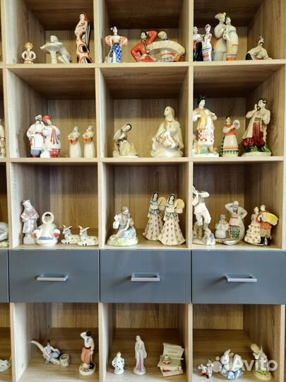 Советские фарфоровые статуэтки