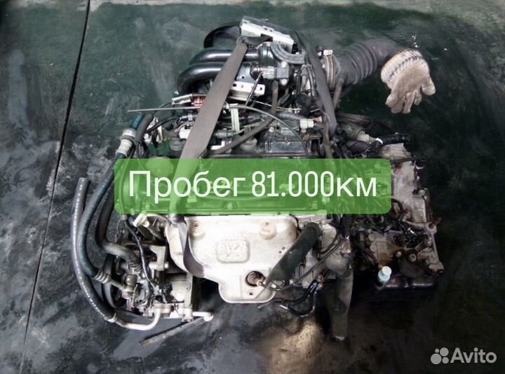 Двигатель в сборе Mitsubishi 4g15 (1.5L) Япония