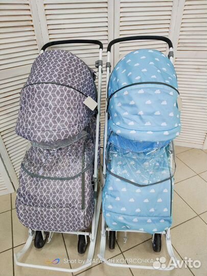 Санки-коляски Ника Умка в наличии