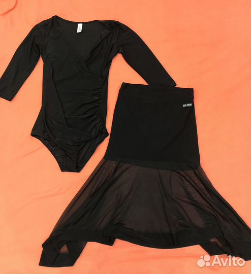 Боди и юбка для бальных танцев