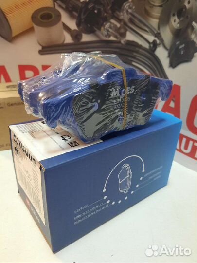 Колодки задние Керамика ford focus II/III/mazda 3