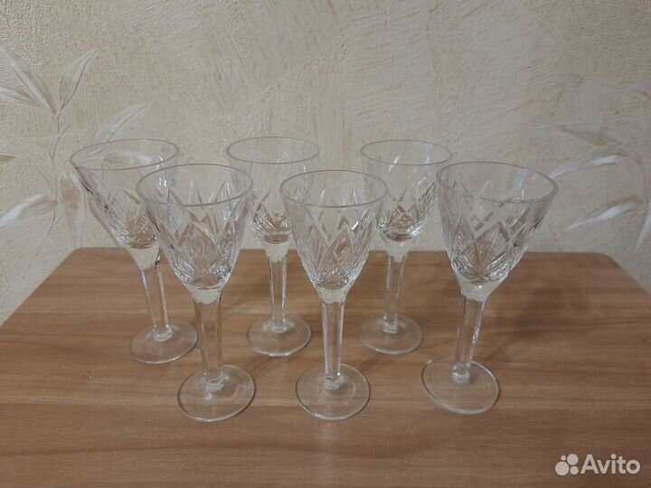 Рюмки хрустальные СССР за все