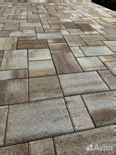 Тротуарная плитка ГОСТ минимальный объем 120 м2