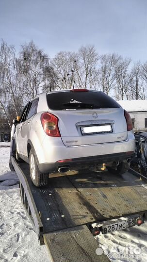 Разбор Ssangyong actyon 2 2011 АКПП diesel
