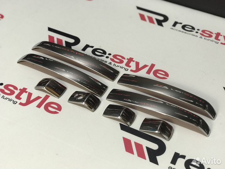 Накладки на ручки Toyota Prado 150 стильlexus Хром